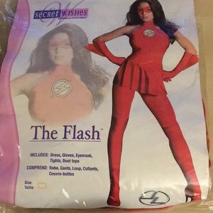 The Flash woman’s costume